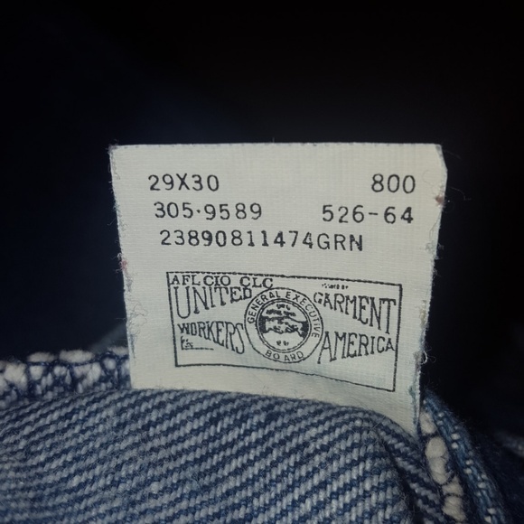 Genuine vintage Lee Riders 70s 80s era EUC - Picture 6 of 8